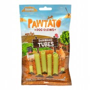 Veganer Süßkartoffelknochen -Pawtato Tubes Seaweed- NICHT BIO 90g Hund Snack Pawtato