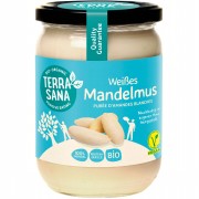 Bio Mandelmus weiss, 500g Schraubglas Backzutaten TerraSana